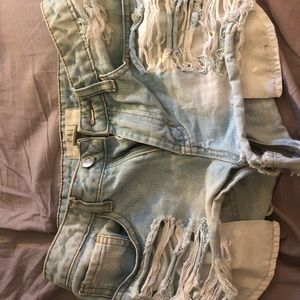 Jean shorts
